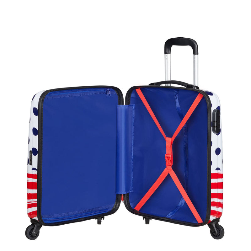 Inside of Mickey American Tourister Spinner Carry-On