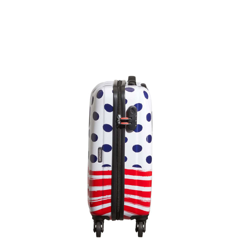 Side of Minnie American Tourister Spinner Carry-On