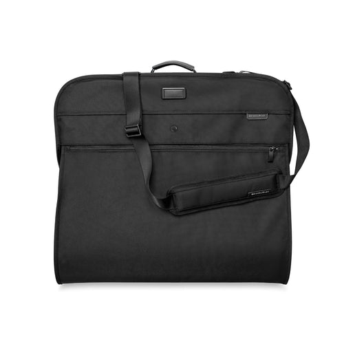 Strap of black Briggs & Riley Baseline Classic Garment Bag