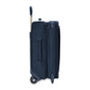 Side expanded of navy Briggs & Riley Baseline Essential 2-Wheel Carry-On