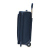 Side of navy Briggs & Riley Baseline Essential 2-Wheel Carry-On