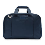 Back of navy Briggs & Riley Baseline Executive Travel Duffle