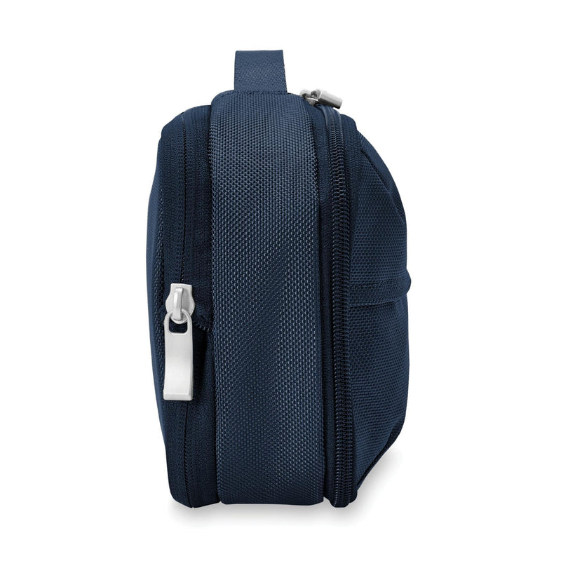 Briggs & Riley Baseline Expandable Essentials Kit in navy side