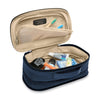 Briggs & Riley Baseline Expandable Essentials Kit in navy inside