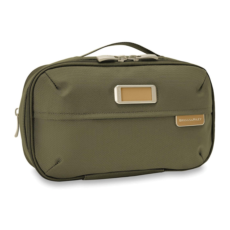 Briggs & Riley Baseline Expandable Essentials Kit in olive front