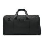 Back of black Briggs & Riley Baseline Garment Duffle