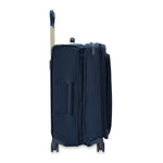 Expanded navy Briggs & Riley Baseline Medium Expandable Spinner