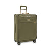 Front of olive Briggs & Riley Baseline Medium Expandable Spinner