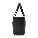 Side of black Briggs & Riley Baseline Traveler Tote