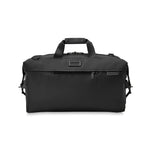 Front of black Briggs & Riley Baseline Weekender Duffle