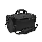 Front of black Briggs & Riley Baseline Weekender Duffle