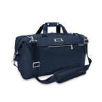 Front of navy Briggs & Riley Baseline Weekender Duffle