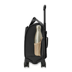 Briggs & Riley Baseline Cabin Spinner in black water bottle