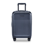 Briggs & Riley Sympatico International Carry-On Expandable Spinner in Navy front view