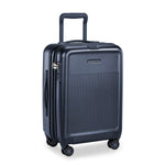 Briggs & Riley Sympatico International Carry-On Expandable Spinner in Navy side view