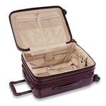 Briggs & Riley Sympatico International Carry-On Expandable Spinner in Plum expanded view