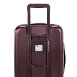 Briggs & Riley Sympatico Domestic Carry-On Expandable Spinner in Plum rear pocket
