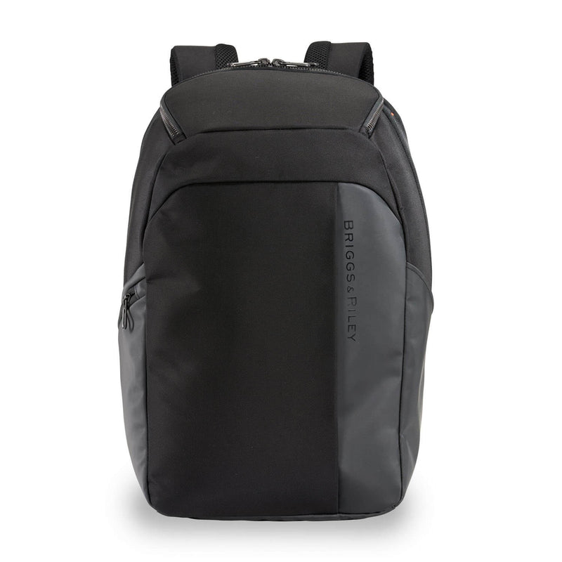 Briggs & Riley ZDX Cargo Backpack in Black front view