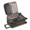 Briggs & Riley ZDX Domestic Carry-On Expandable in Hunter open view