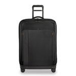 Briggs & Riley ZDX Large Expandable Spinner in Black front view