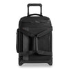 Briggs & Riley ZDX International Carry-On Upright Duffle in Black front view