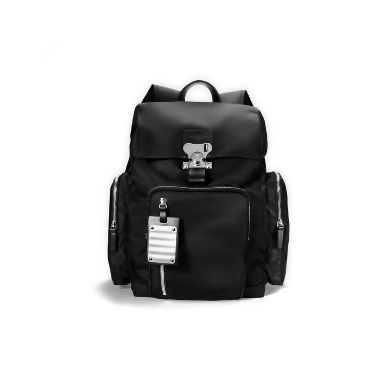 FPM Bank on the Road nylon backpack small in Ebony