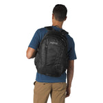 JanSport Agave Backpack in Black on model