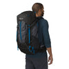 JanSport Klamath 55L Backpack in Forge Gray on model