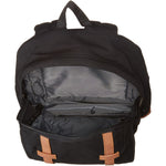 JanSport Baugman Backpack in Black Canvas inside view