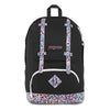 JanSport Baugman Backpack in Colourful Concrete front view