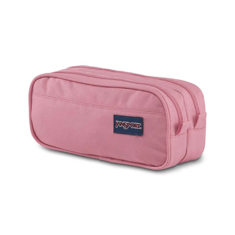 JanSport Large Accessory Pouch in Blackberry Mousse side view