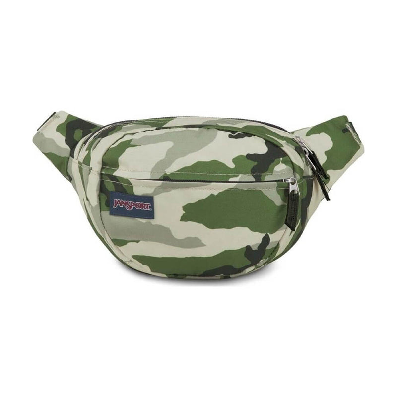 JanSport Fifth Ave Fanny Pack in Classic Camo front view
