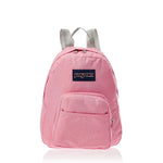 JanSport Half Pint Backpack in Strawberry Pink front view