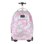 JanSport Driver 8 Rolling Backpack in Camo Crush front view