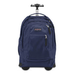 JanSport Driver 8 Rolling Backpack in Navy front view