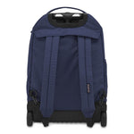JanSport Driver 8 Rolling Backpack in Navy rear view