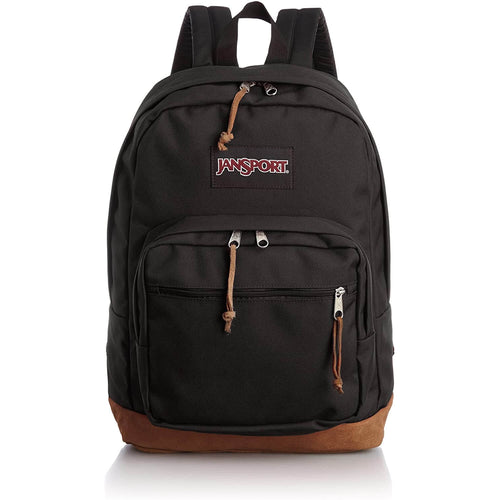 JanSport Right Pack Backpack in Black front view