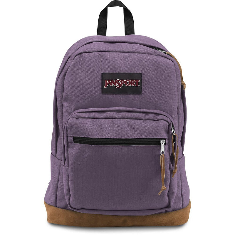 JanSport Right Pack Backpack in Purple Frost front view