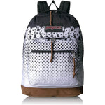 JanSport Right Pack Expressions Backpack in Floral Horizons Black front view