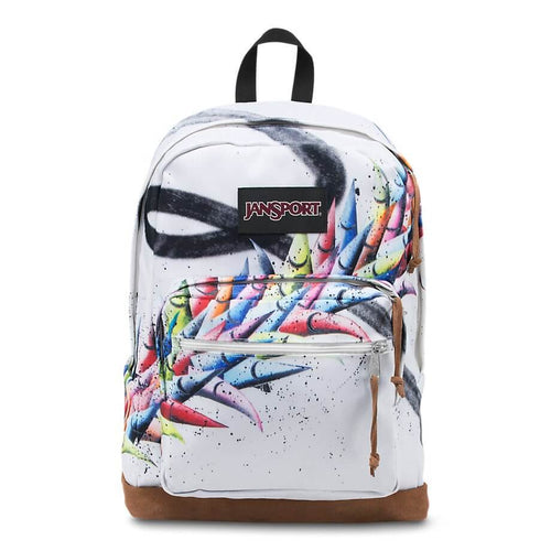 JanSport  x Yoshi47 Right Pack Street Backpack front view