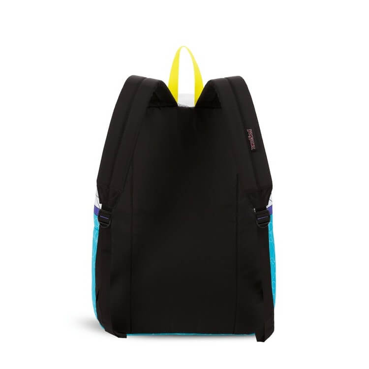 JanSport High Stakes Backpack in Pool Zone back view
