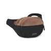 JanSport Fifth Ave Suede Fanny Pack in Black side view