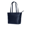 Knomo Mini Maddox Leather Tote in Dark Navy side