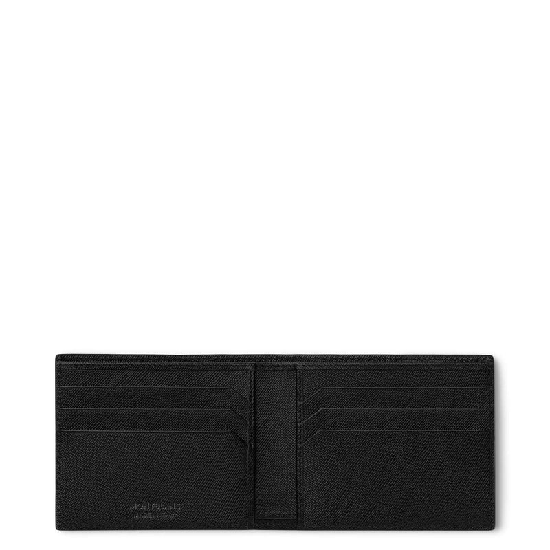 Montblanc Sartorial Wallet 6cc in Black open