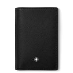 Montblanc Sartorial Business Card Holder in black front