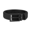 Montblanc 30mm Leather Belt in black rolled