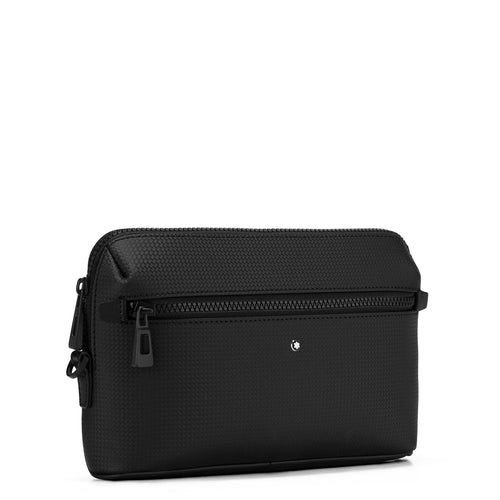 Montblanc Extreme 2.0 Leather Clutch in black front