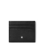 Montblanc Miesterstück Soft Grain Leather Pocket 6cc in black front