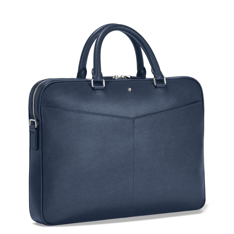 Montblanc Sartorial Ultra Slim Document Case in blue front