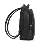 Montblanc Sartorial Small Leather Backpack in black side